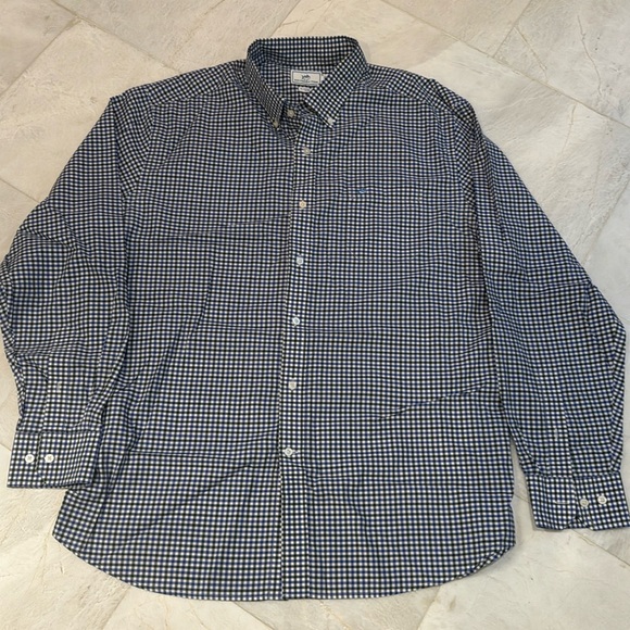Southern Tide Other - Men’s XL Southern Tide navy/black gingham button down shirt
